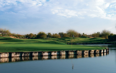 ASU Karsten Golf Course features all the trappings of the incomparable Pete Dye.