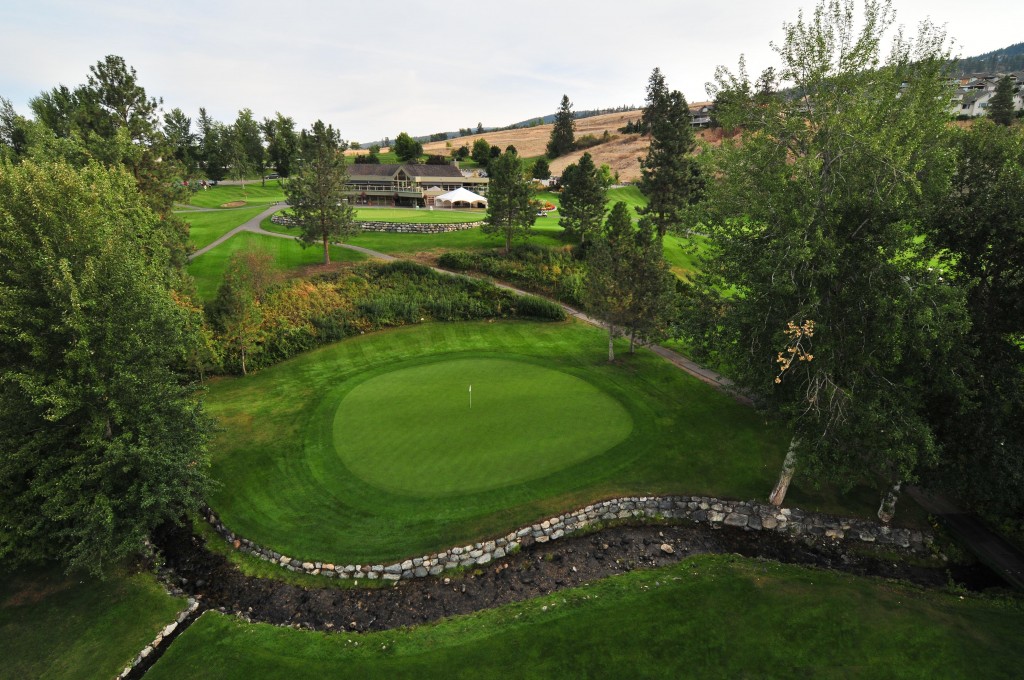 Sunset Ranch Golf & Country Club winds through rolling terrain and around Scotty Creek.