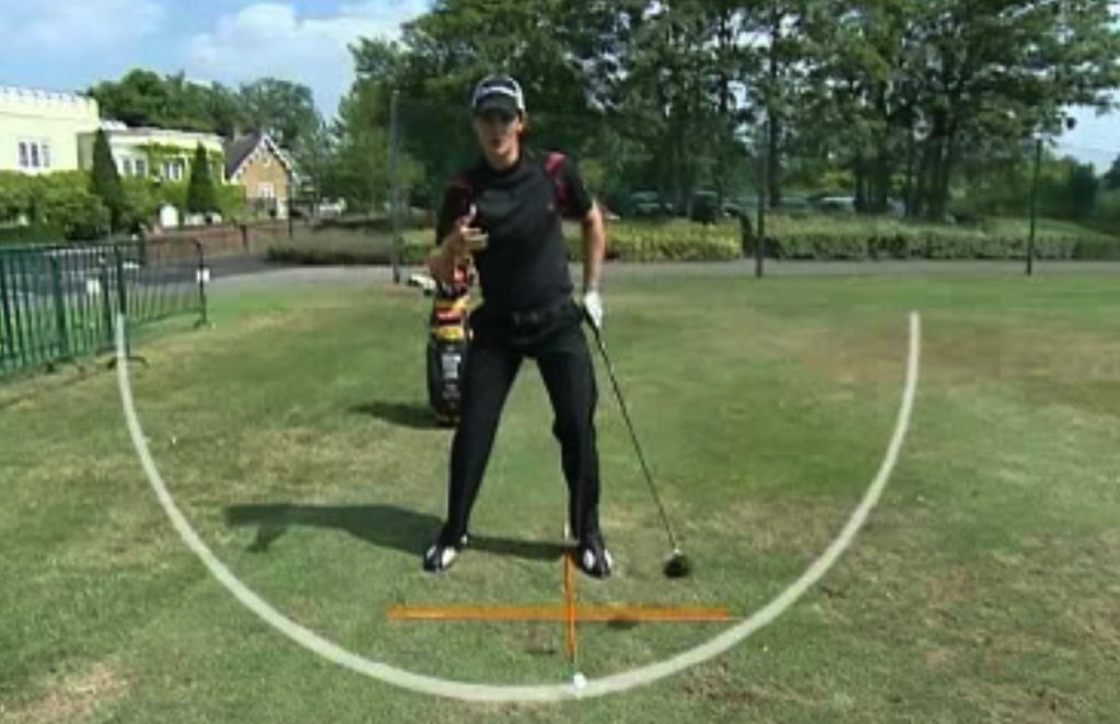 Justin Rose. Driver ball position California Golf + Travel