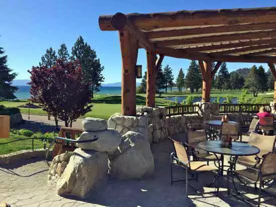 Brooks Bar Deck at Edgewood - California Golf