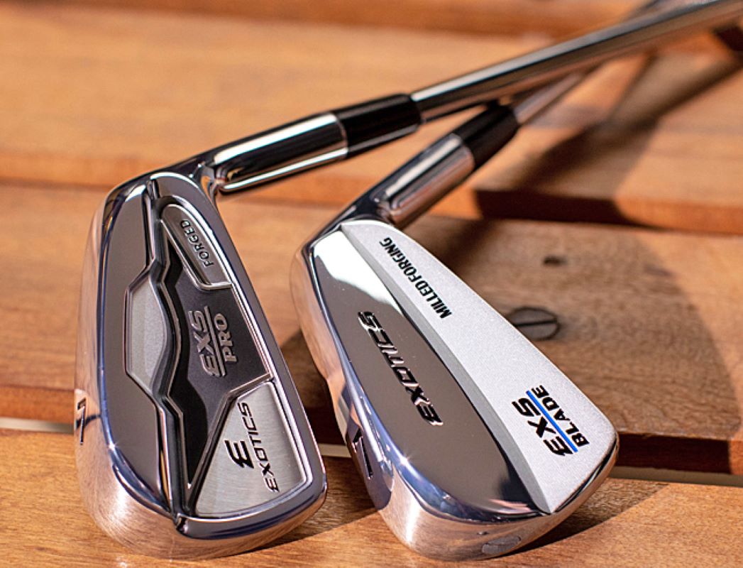 Tour Edge Exotics EXS Pro & Blade Irons CaliforniaGOLF
