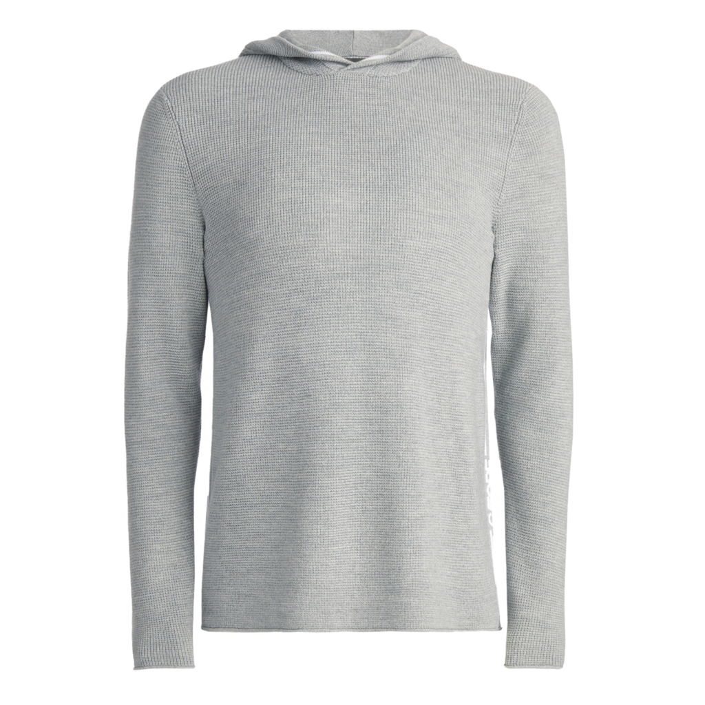 G/Fore Waffle Stitch Merino Wool Hooded Sweater | California Golf + Travel